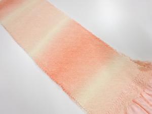 未使用品　正絹　振袖用　絞り　帯揚げ